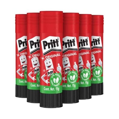 HEN-PEG-2730242 / 2730242 Lápiz adhesivo Pritt en barra de 11 gr charola con 12 piezas