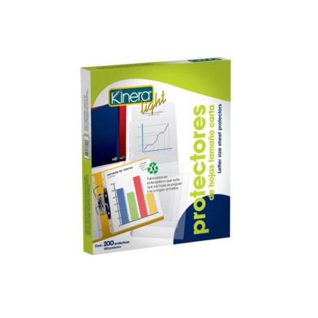 AZO-PRH-370 / 302.37 PROTECTOR KINERA LIGHT CAJA 200 HOJAS