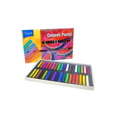 AZO-COL-DAD0502 / 309.DAD0502 Colores pastel seco Stafford colores surtidos caja con 36 pzas