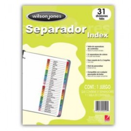 ACO-SEP-P1366 / P1366 SEPARADOR C/NUMERACION 31 DIVISIONES